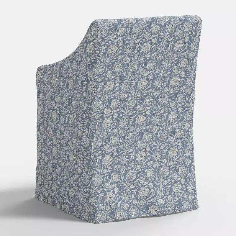 Sloped Arm Slipcovered Dining Chair - Threshold
