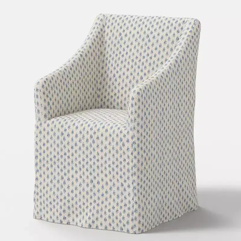 Sloped Arm Slipcovered Dining Chair - Threshold