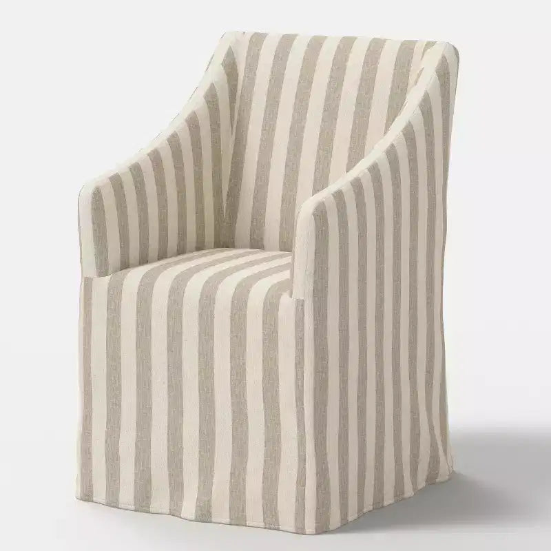 Sloped Arm Slipcovered Dining Chair - Threshold