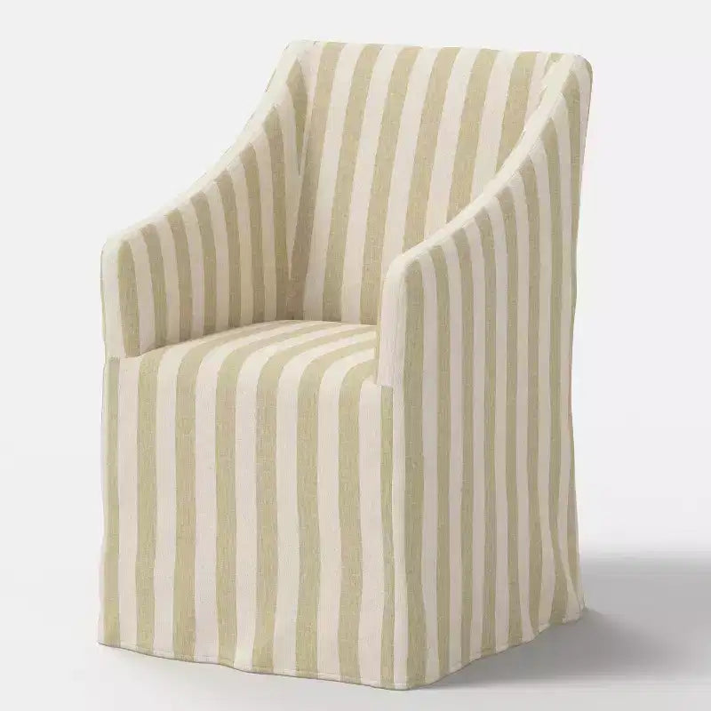 Sloped Arm Slipcovered Dining Chair - Threshold