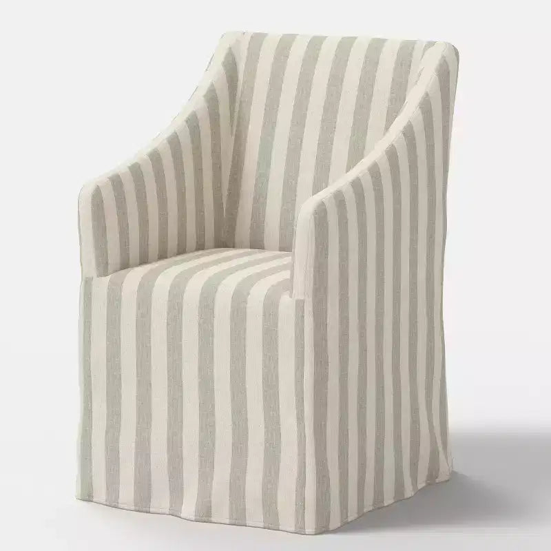 Sloped Arm Slipcovered Dining Chair - Threshold