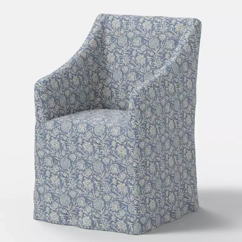 Sloped Arm Slipcovered Dining Chair - Threshold