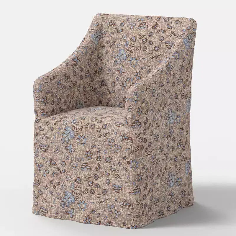 Sloped Arm Slipcovered Dining Chair - Threshold