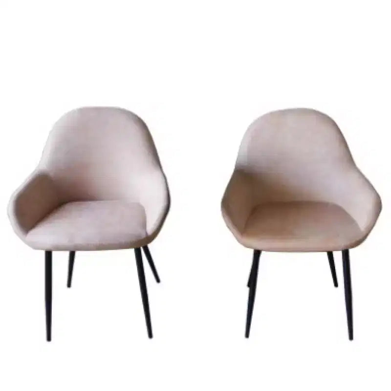 Brassex Set of 2 Odessa Dining Chairs