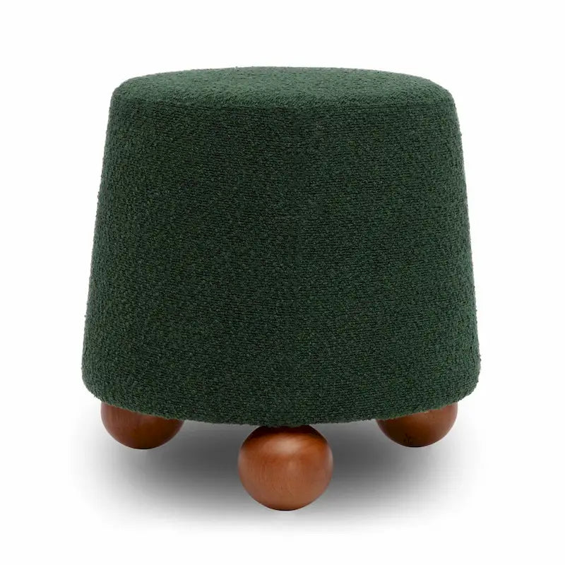 Jaine Boucle Upholstered Stool