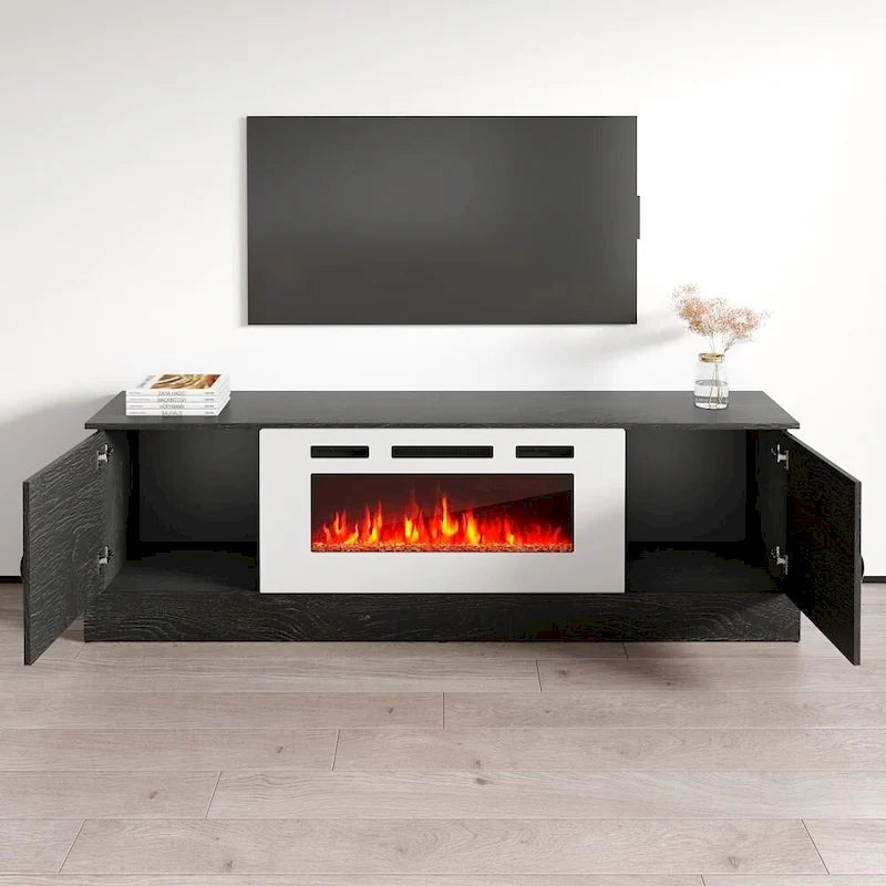 Carmen WH-EF Fireplace TV Stand
