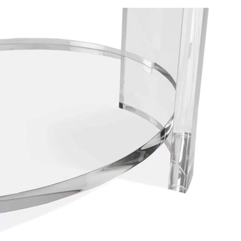 Justin Modern Acrylic Side Table