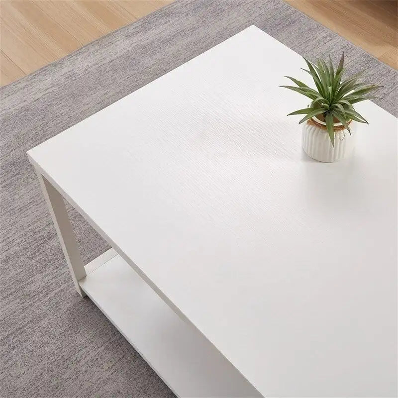 Coffee Table Rustic Wood - 21.6D x 39.3W x 17.7H