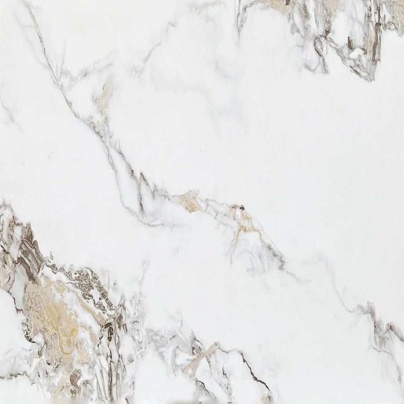 Stylish 70-Inch TV Stand with Marble-Printed Top - 70  in Width