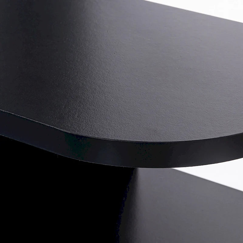 48  Modern Black Electric Fireplace TV Stands Media Console for TVs up to 55