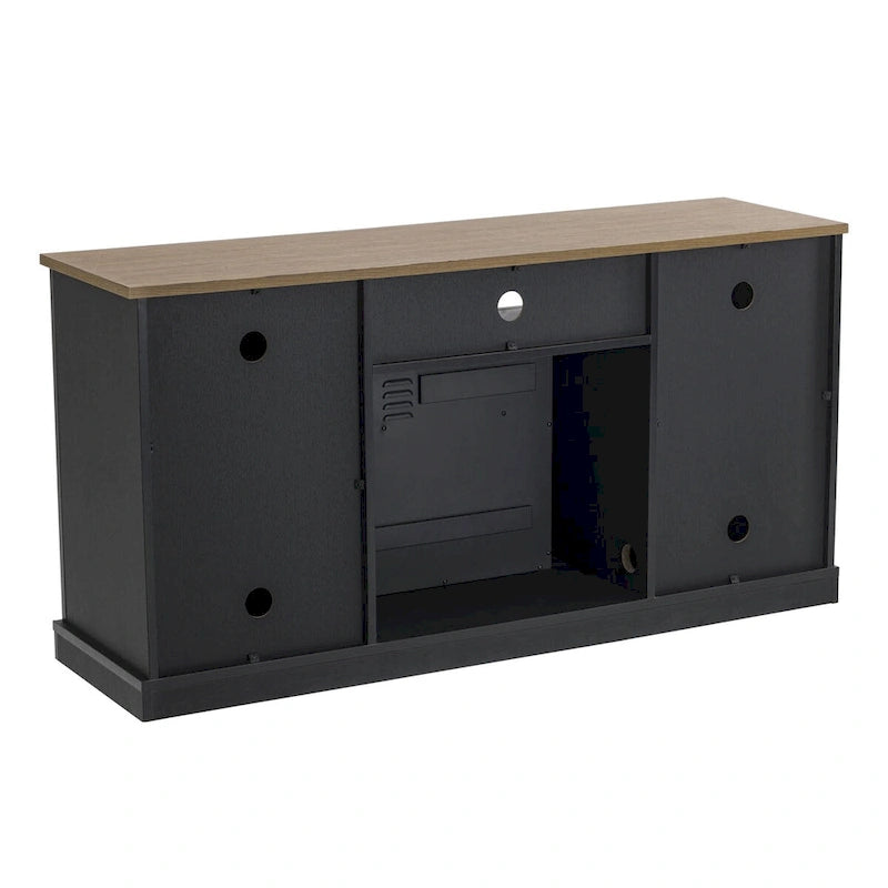 54 in. TV Stand Console for TVs up to 60 in. with Electric Fireplace - 54  in Width
