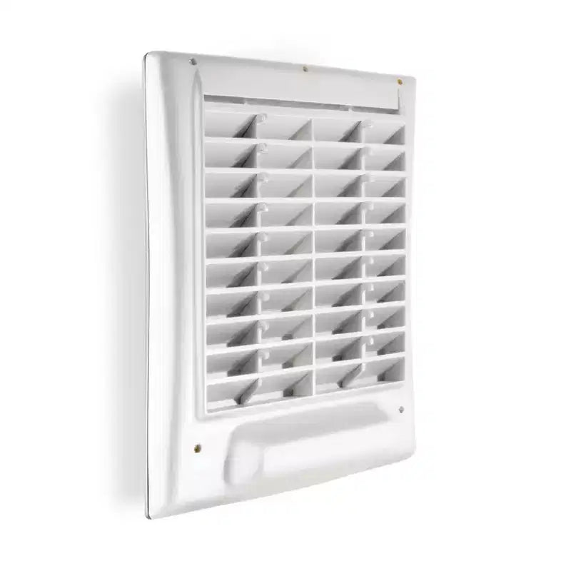 Miroir de courtoisie Zadro 2x7 rechargeable à LED résistant à l'eau pour salle de bain avec raclette