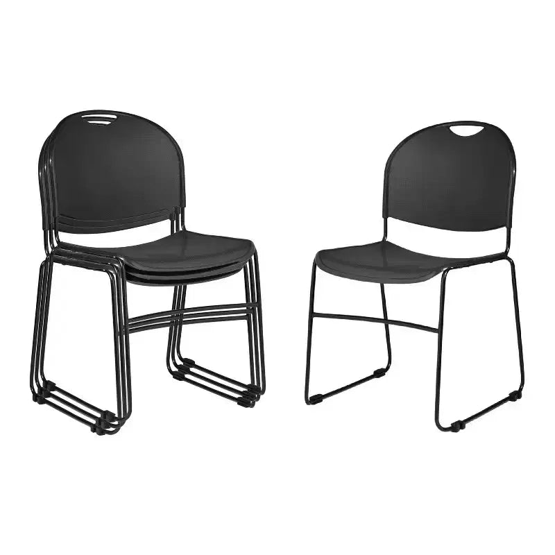 Hampden Furnishings 4pk Naomi Collection Ultra Compact Stack Chair