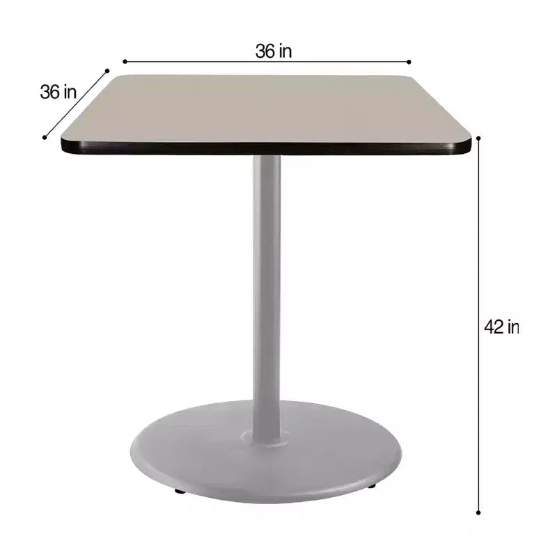 Hampden Furnishings 42" Bennet Collection Square Dining Bar Height Table