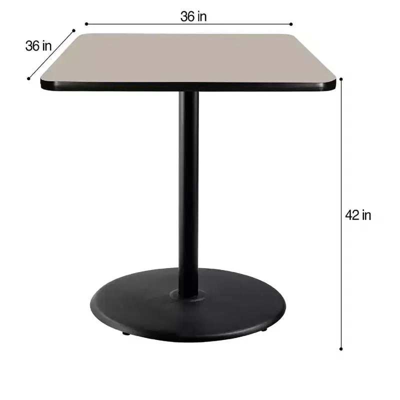 Hampden Furnishings 42" Bennet Collection Square Dining Bar Height Table