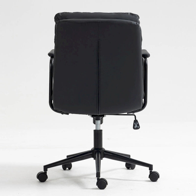 GEITIN Home Office Desk Task Swivel Chair with Padded Armrest