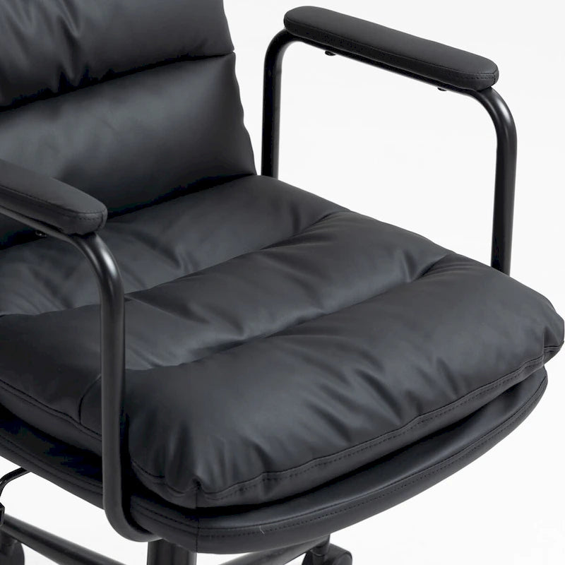 GEITIN Home Office Desk Task Swivel Chair with Padded Armrest