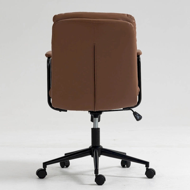 GEITIN Home Office Desk Task Swivel Chair with Padded Armrest