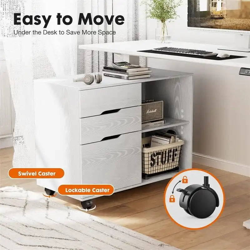File Cabinet 3 Drawer - 31.3 D x 15.7 W x 24.4 H