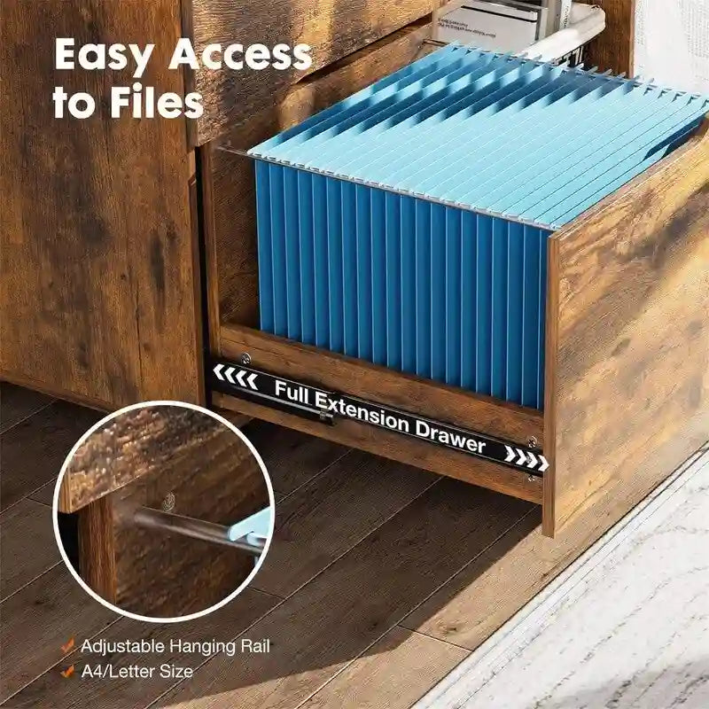 File Cabinet 3 Drawer - 31.3 D x 15.7 W x 24.4 H