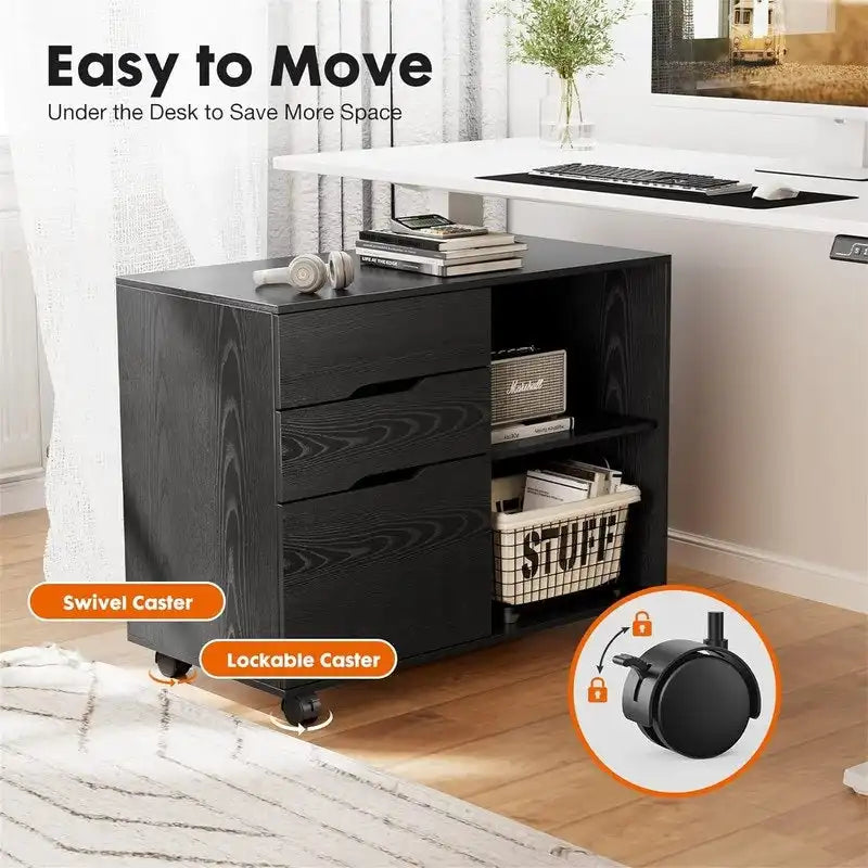 File Cabinet 3 Drawer - 31.3 D x 15.7 W x 24.4 H