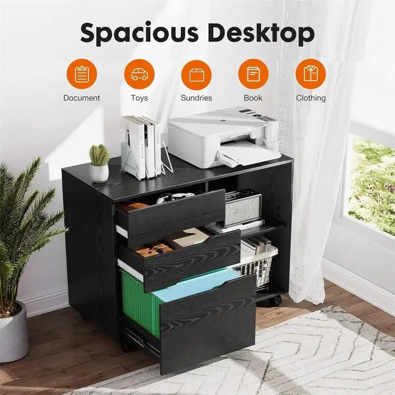 File Cabinet 3 Drawer - 31.3 D x 15.7 W x 24.4 H