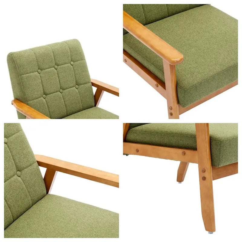 Accent Chairs Set of 2 with Side Table Arm Chair for Living Room Bedroom Office - 30.71 H*25.39 W *27.95 D