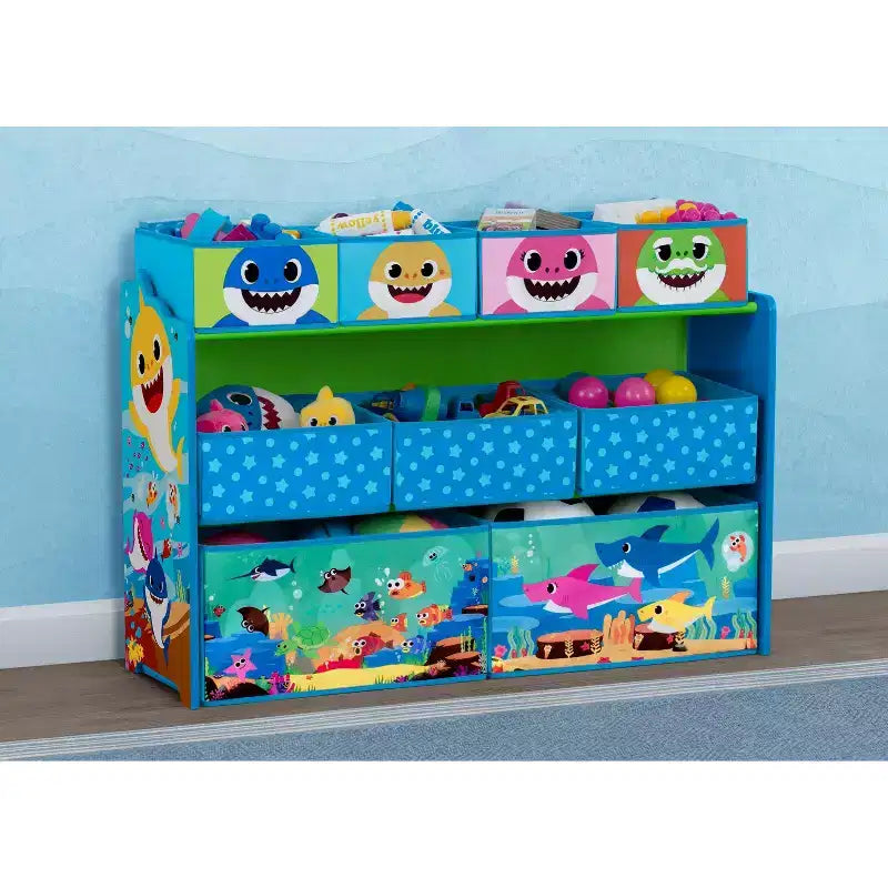Meuble de rangement pour jouets Delta Children Deluxe, 9 bacs