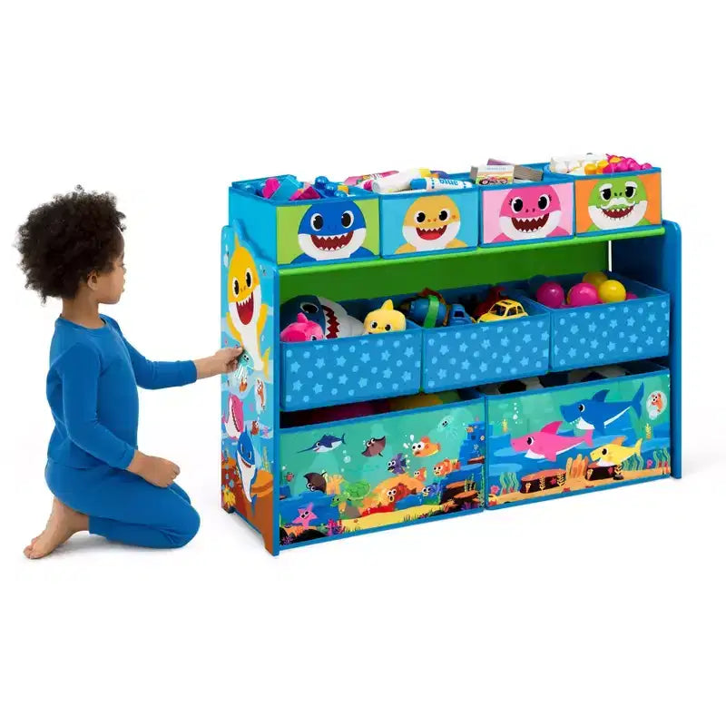 Meuble de rangement pour jouets Delta Children Deluxe, 9 bacs