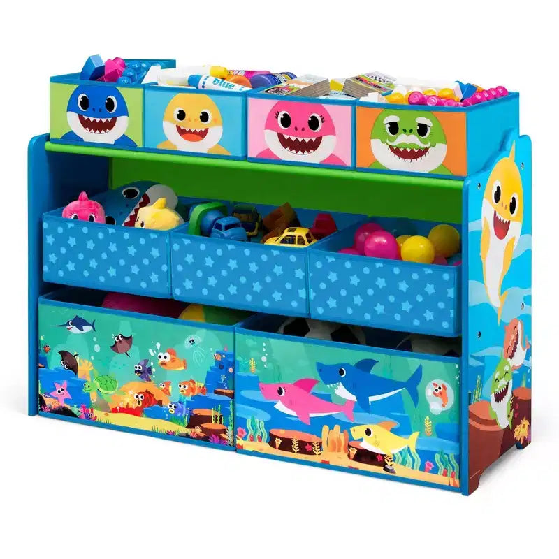 Meuble de rangement pour jouets Delta Children Deluxe, 9 bacs