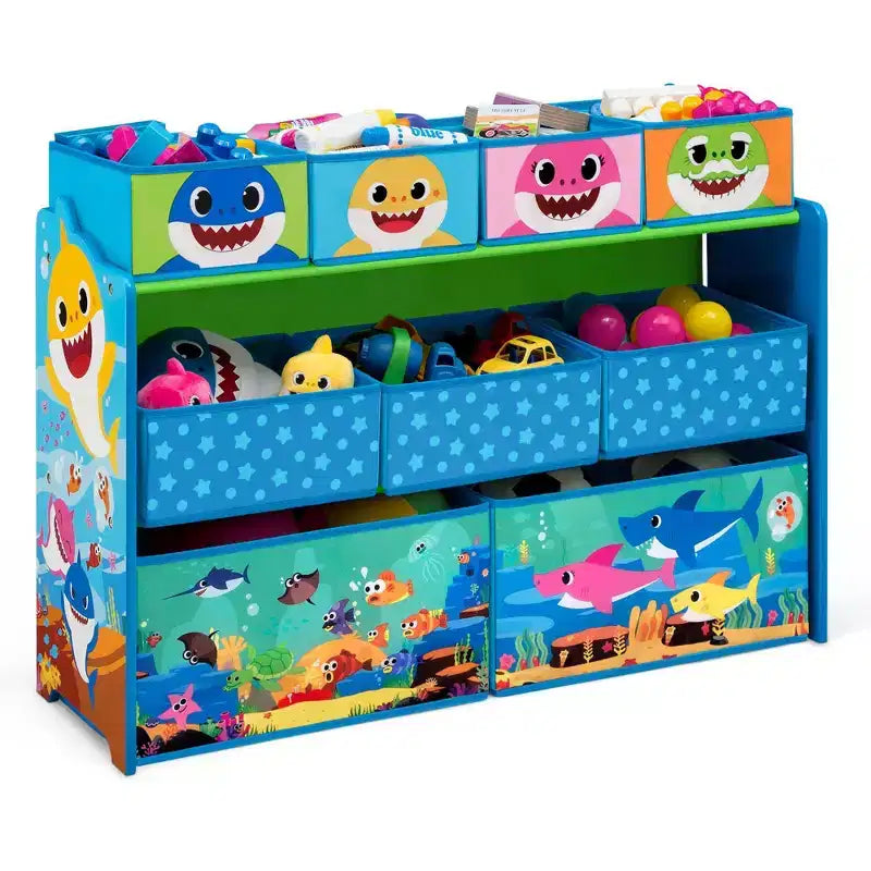 Meuble de rangement pour jouets Delta Children Deluxe, 9 bacs