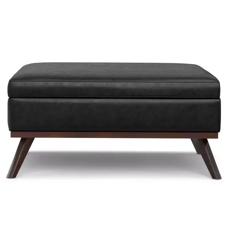 WyndenHall Ethan XL Square Coffee Table Storage Ottoman