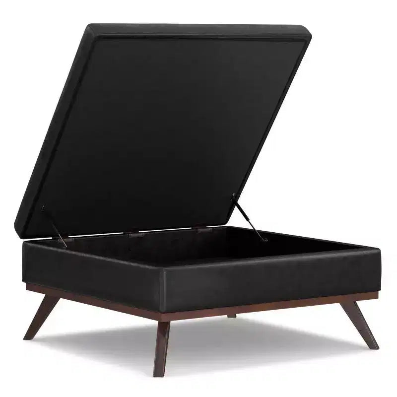 WyndenHall Ethan XL Square Coffee Table Storage Ottoman