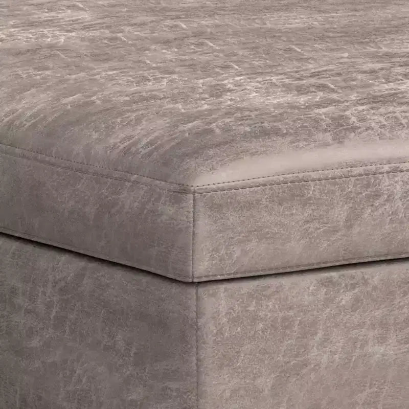 WyndenHall Ethan XL Square Coffee Table Storage Ottoman