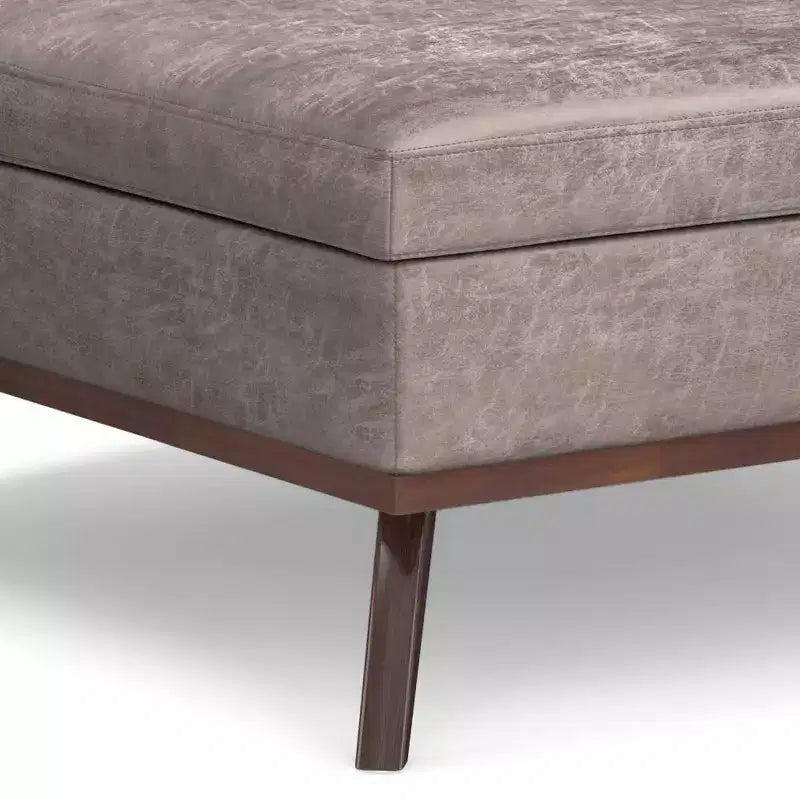 WyndenHall Ethan XL Square Coffee Table Storage Ottoman