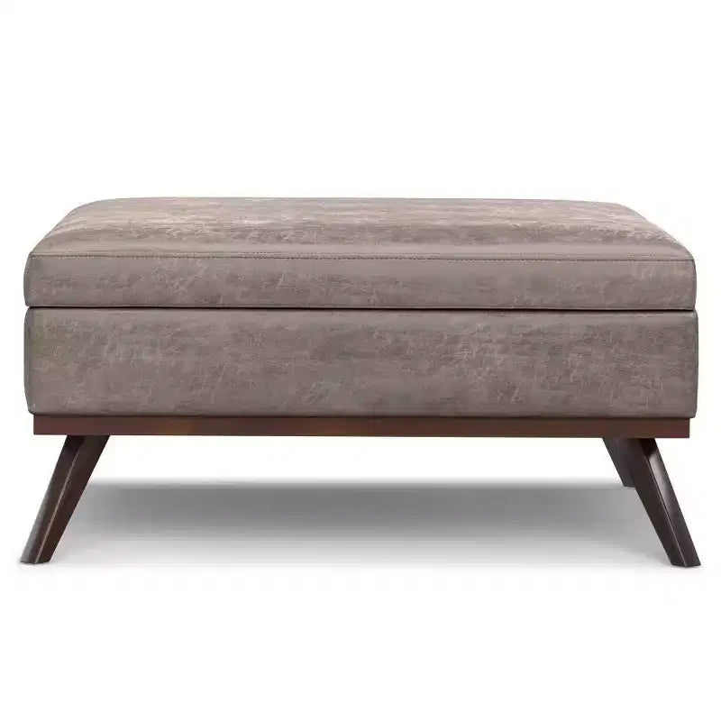 WyndenHall Ethan XL Square Coffee Table Storage Ottoman