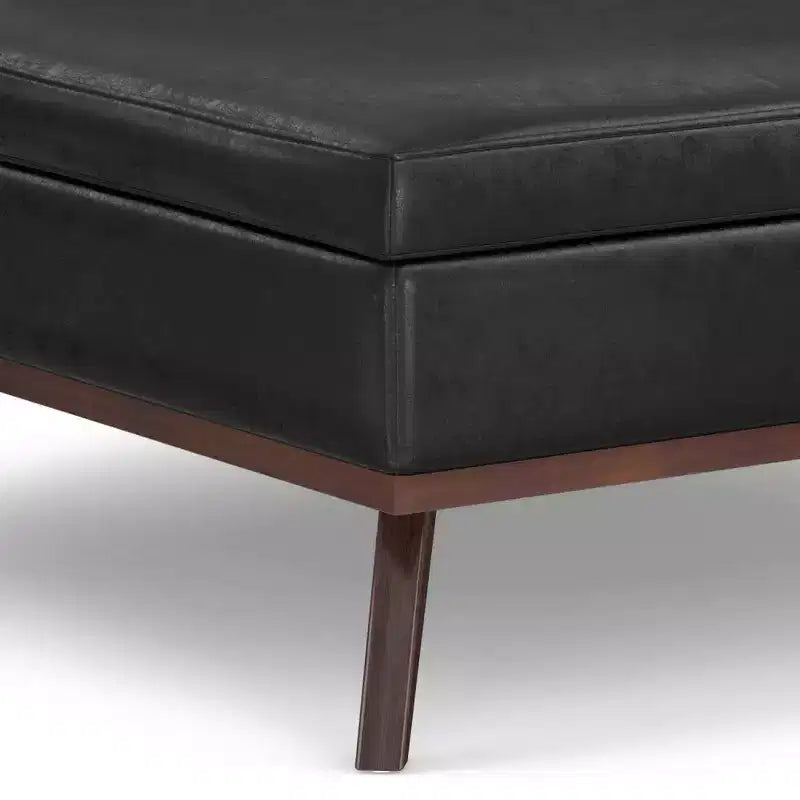 WyndenHall Ethan XL Square Coffee Table Storage Ottoman