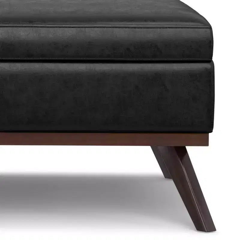 WyndenHall Ethan XL Square Coffee Table Storage Ottoman