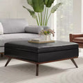 WyndenHall Ethan XL Square Coffee Table Storage Ottoman