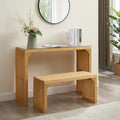 3PCS Dining Bench and Table