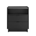 Prepac 23.75" Wide Simply Modern 2 Drawer Nightstand