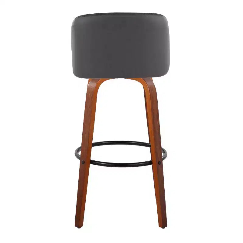 Set of 2 Toriano PU Leather Barstools - LumiSource:
