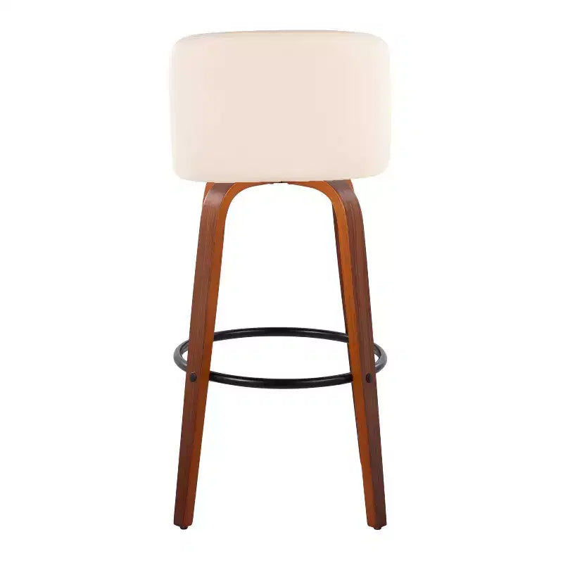 Set of 2 Toriano PU Leather Barstools - LumiSource:
