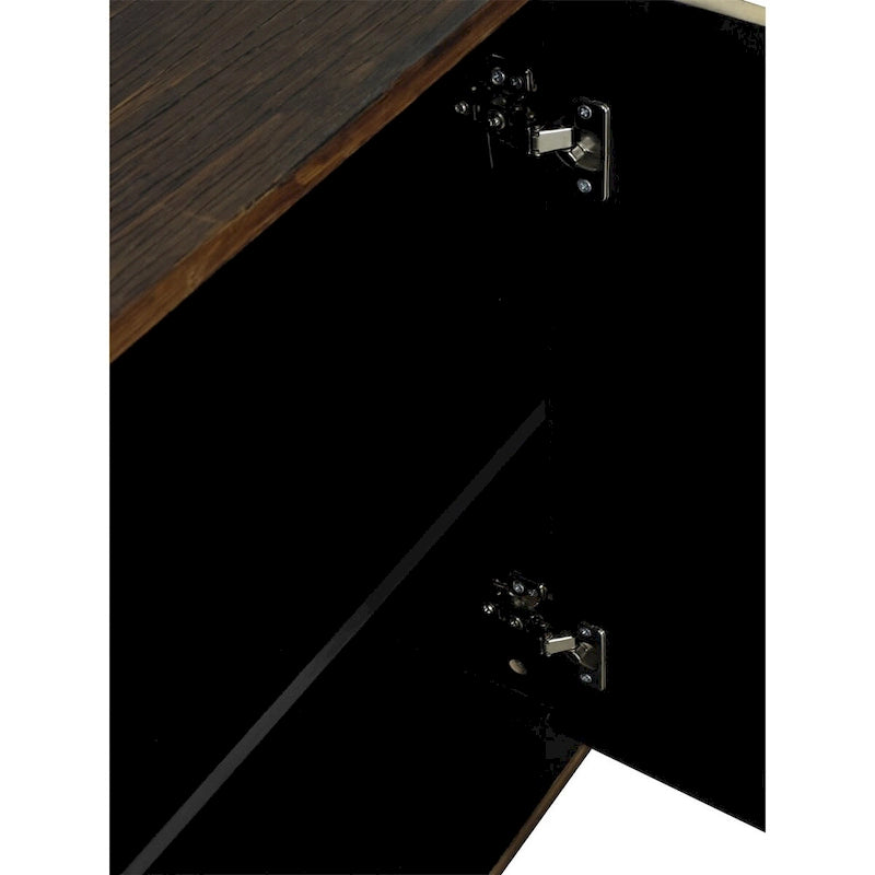 59.84 4 Doors Vintage Sideboard,Freestanding Sideboard Storage Cabinet