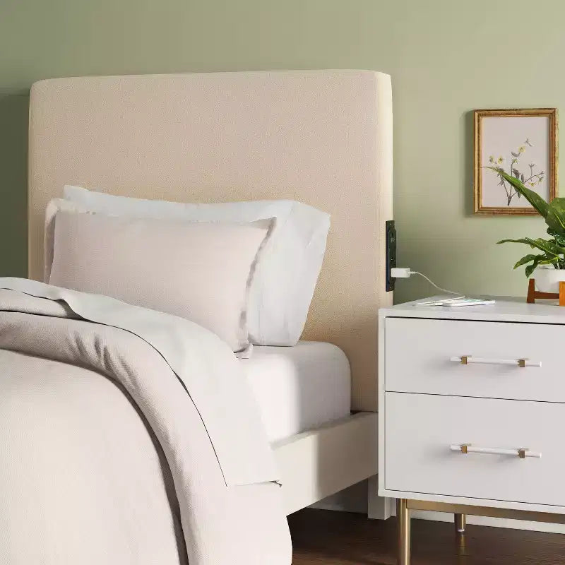 Twin Lia Square Stick-on-the-Wall Headboard - Threshold