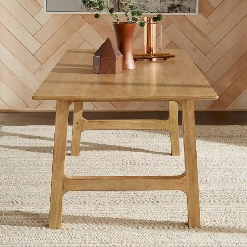 Pitea Scandinavian Wood Finish 71  Dining Table by iNSPIRE Q Modern