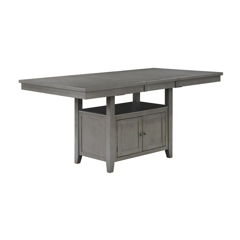 Tuscan Hills 5pc Piece Gray Pub Storage Dining Set