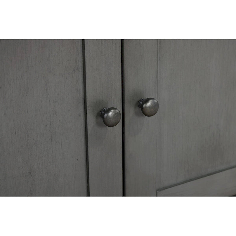 Tuscan Hills 5pc Piece Gray Pub Storage Dining Set