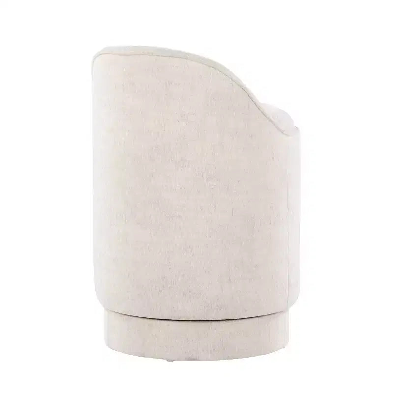 LumiSource Marla Upholstered Vanity Stool Fabric