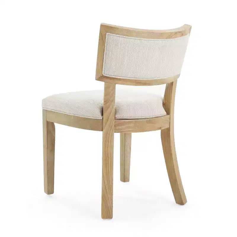 Christopher Knight Home Set of 2 Noah Indoor Rubberwood Upholstery Dining Chairs